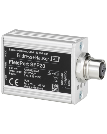 FieldPort SFP20 Разъемы и соединения